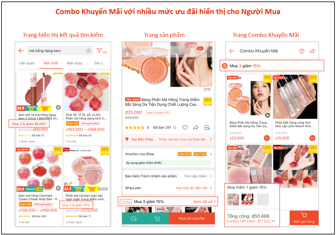 Tận dụng công cụ khuyến mãi trong Shopee để đẩy sản phẩm lên top tìm kiếm Shopee