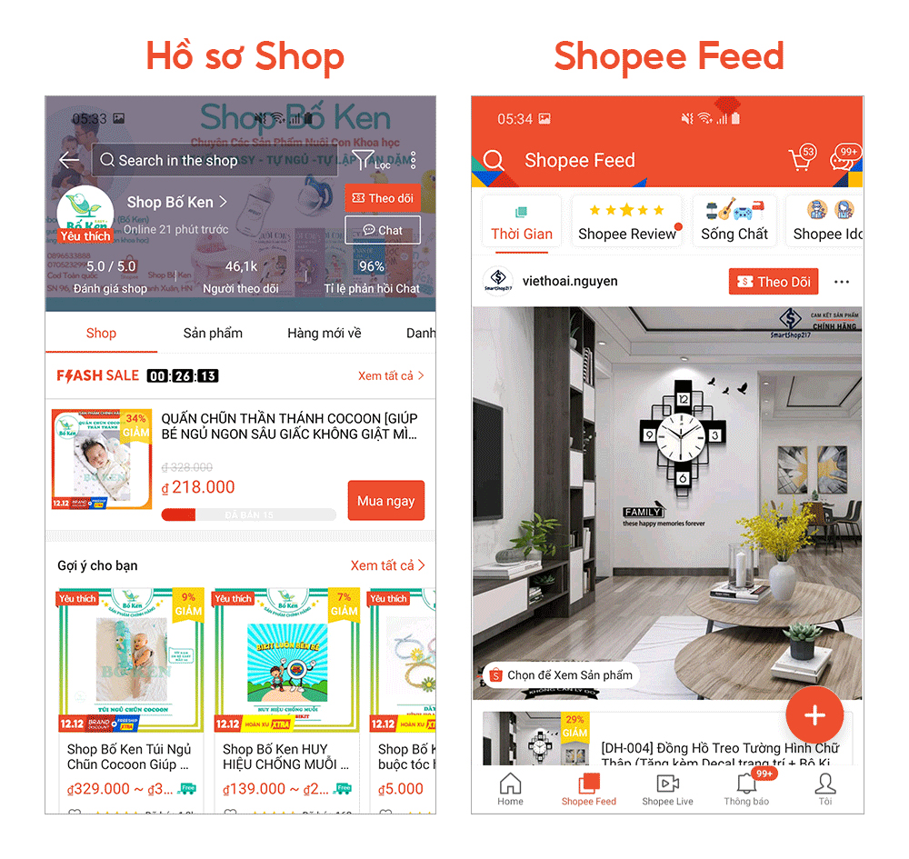 Tối ưu nội dung Shopee Feed để giữ chân follower