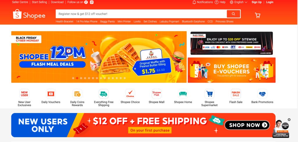 Cách tổ chức dữ liệu sản phẩm khoa học trên Shopee